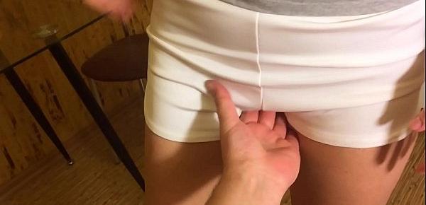  Stepbrother and his cock did not let the mouth and tight pussy of the stepsister get bored this evening russian amateur